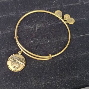 Alex and Ani + NFL Limited Edition Jacksonville Jaguars Charm Bangle Bracelet 20